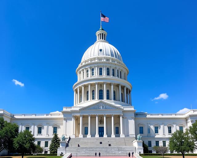 State capitol building (sample illustration)